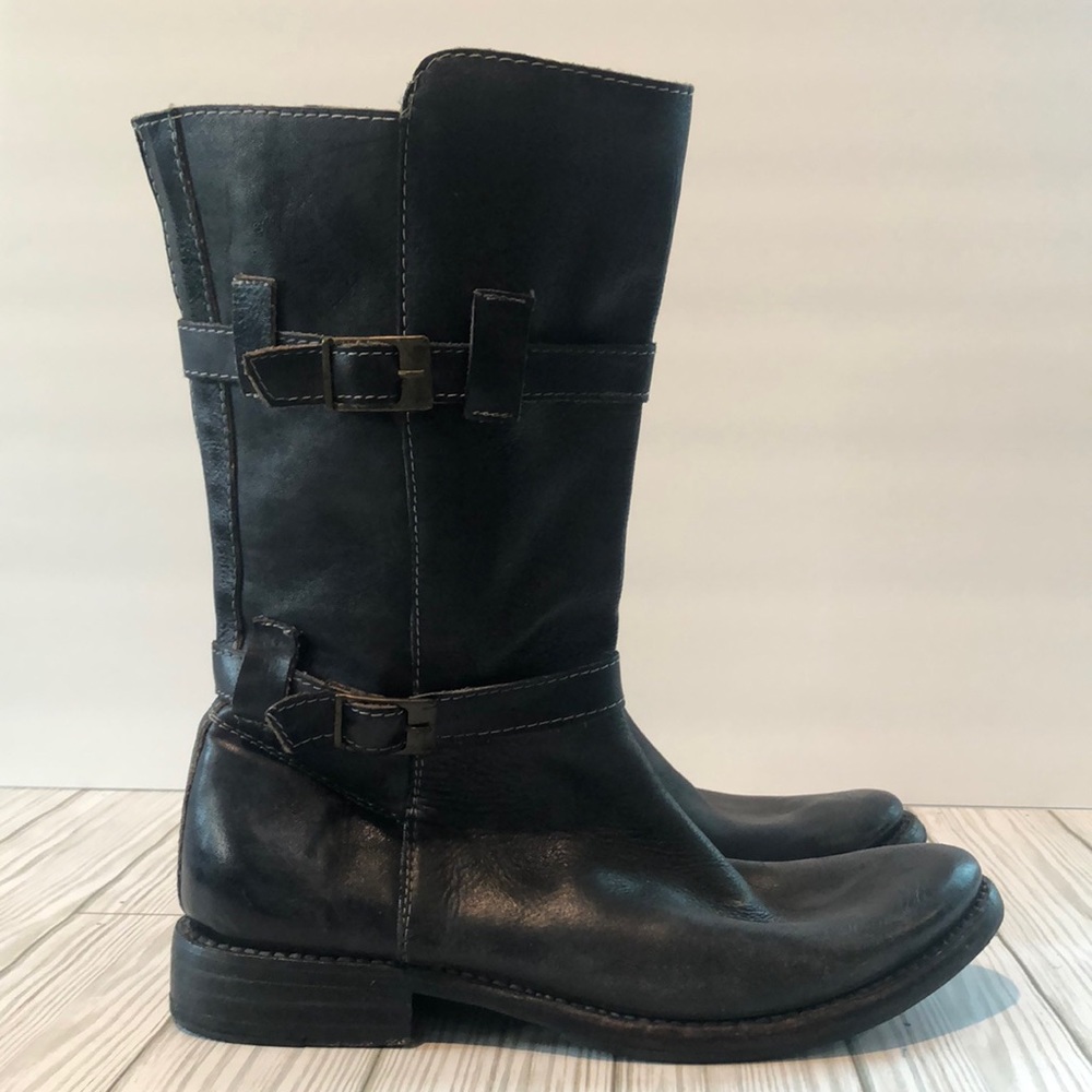 BED | STU zip up cobbler series boots buckles